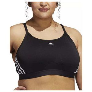 New ADIDAS Plus Size 3-Stripes X-Back Sports Bra